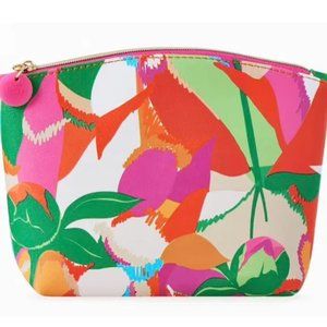 NWOT Ipsy Floral Multicolor Makeup Bag